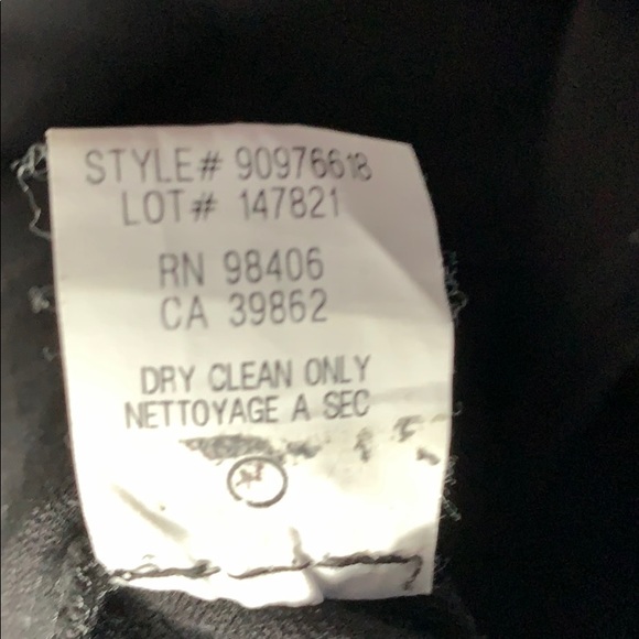 Theory Black Two Texture Strapless Mini Dress 6 - Picture 11 of 11